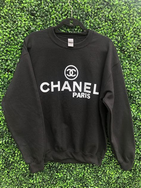 vintage chanel bootleg sweatshirt